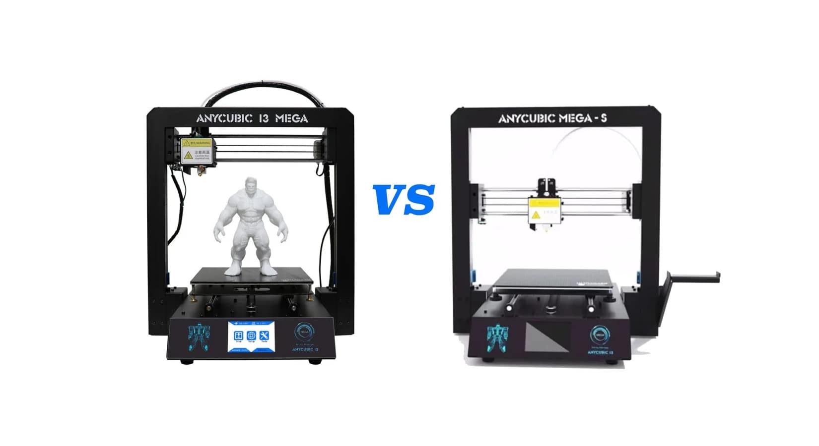 Battle of the Megas: Anycubic i3 Mega vs Mega-S vs Mega Zero vs Mega X - PrinterMods UK Ltd