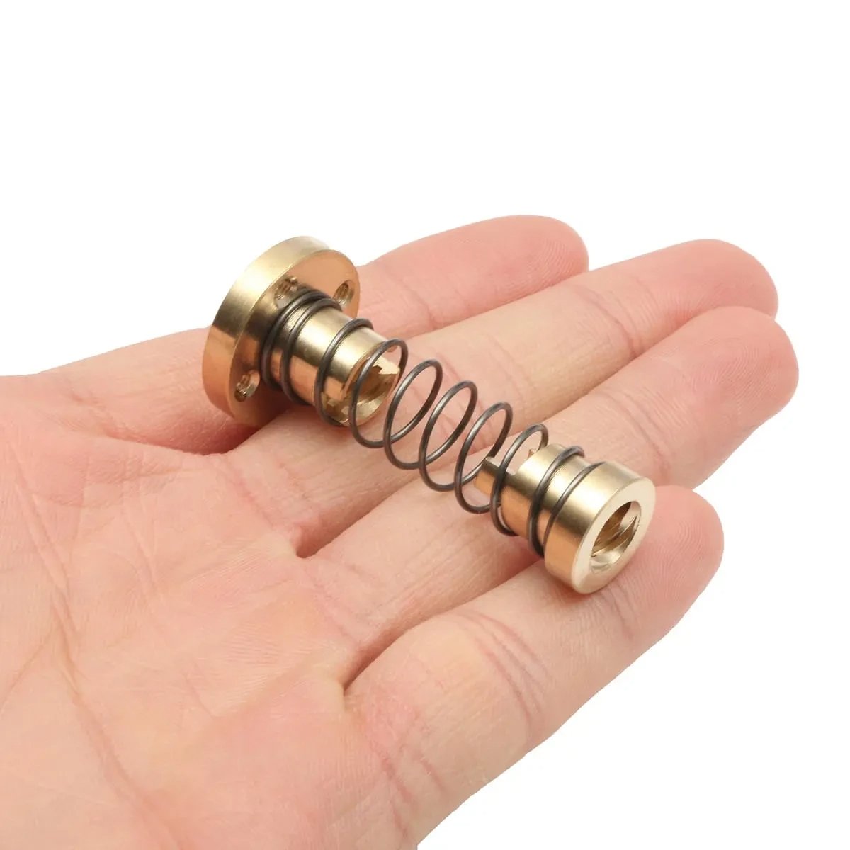 1pc T8 Anti-Backlash Spring Loaded Nut For 8mm Acme Threaded Rod Lead Screw - 8mm