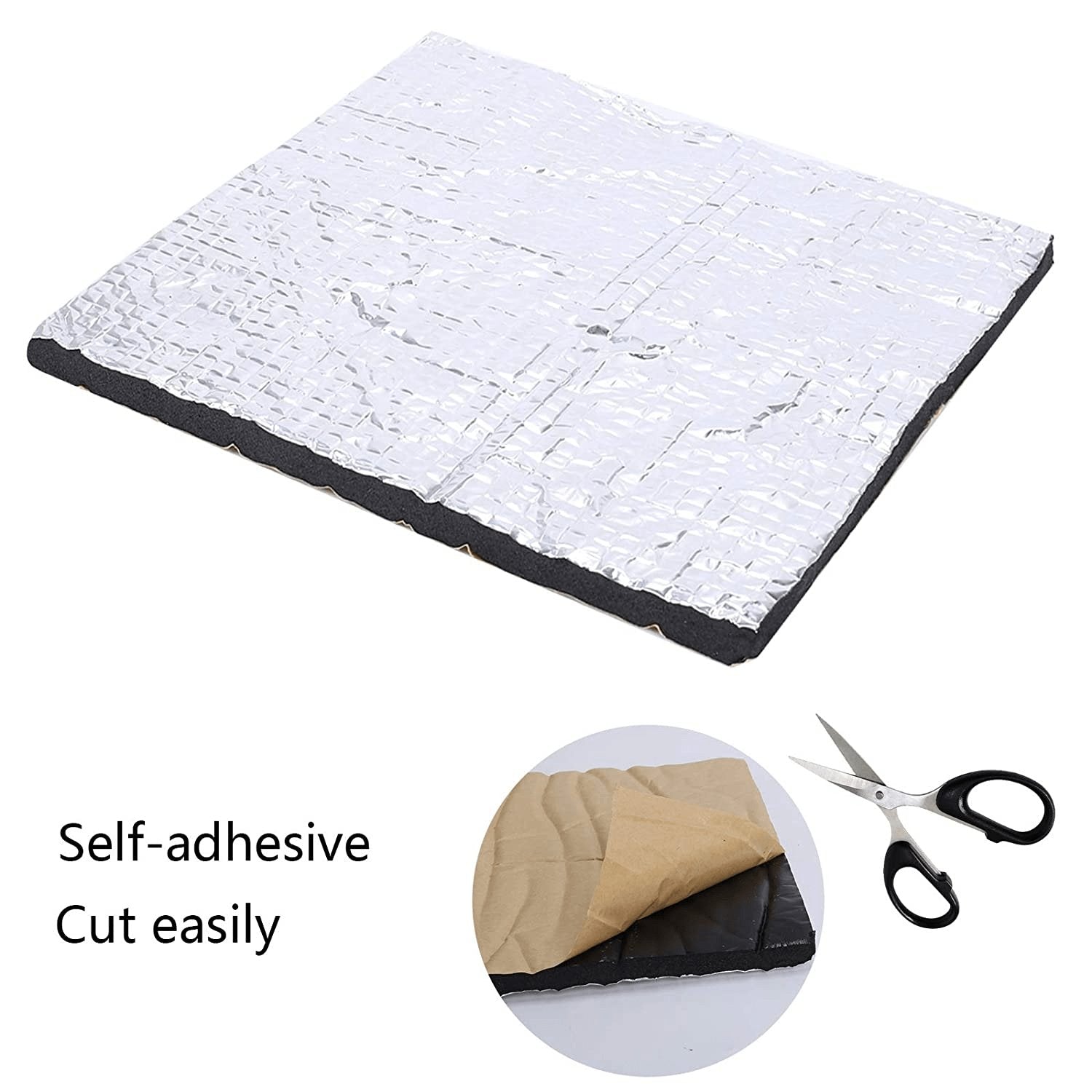300*300mm Heated Bed Foil Self-Adhesive Insulation Cotton Mat for 3D Printer Heatbed