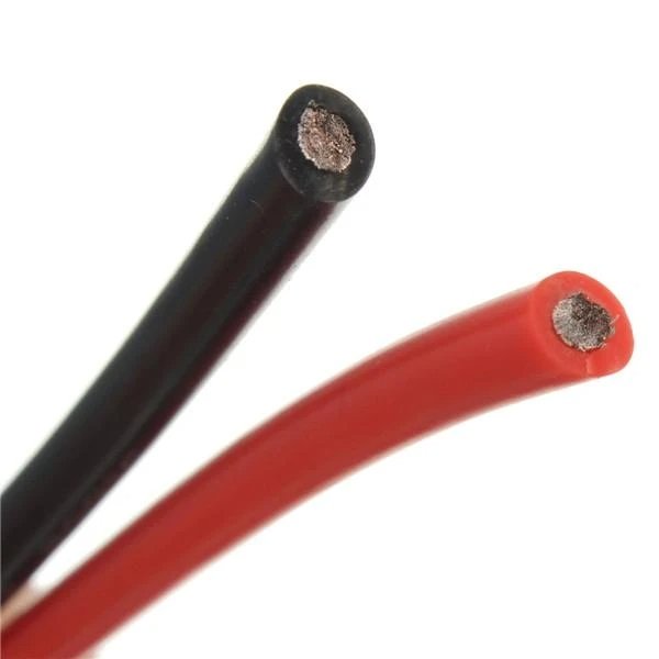 3M 12AWG Gauge Silicone Wire Flexible Stranded Copper 3D Printer PSU Cable