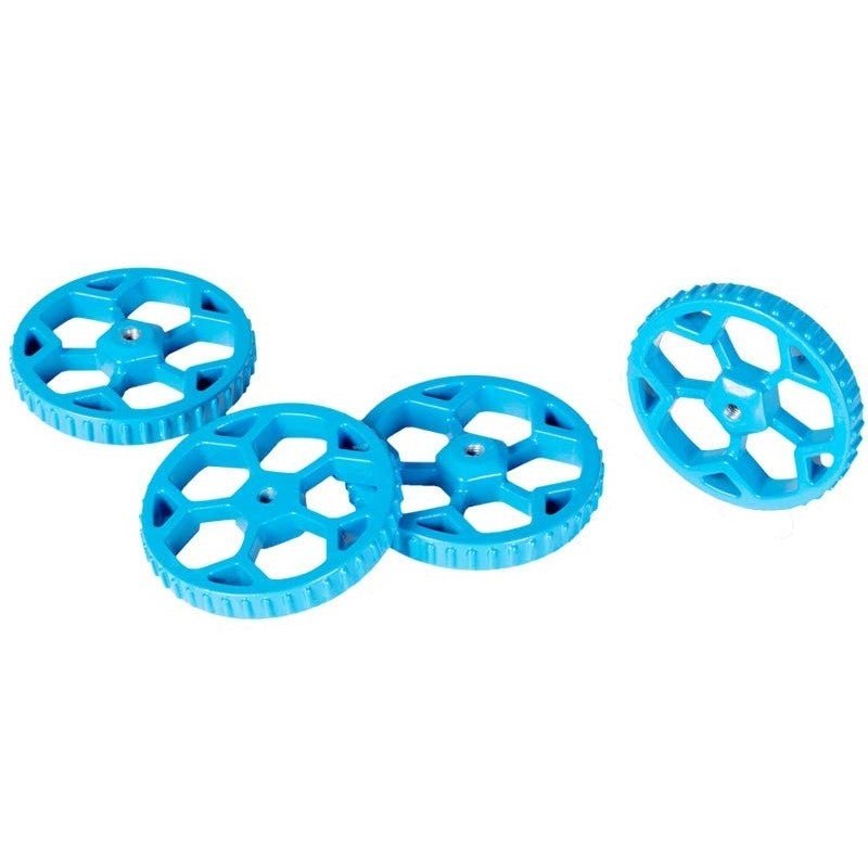 4pcs Blue Aluminium Hand Twist Bed Leveling Knobs + 4pcs Yellow Bed Springs