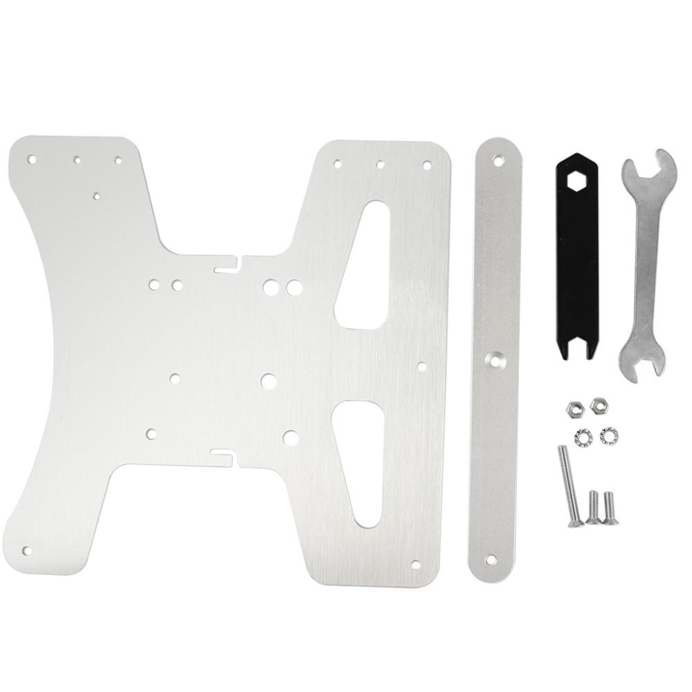 Aluminum V2 Modular Y Carriage Plate Upgrade Kit with 3-Point Leveling Adjustment for Creality Ender 3 / Ender 3 Pro
