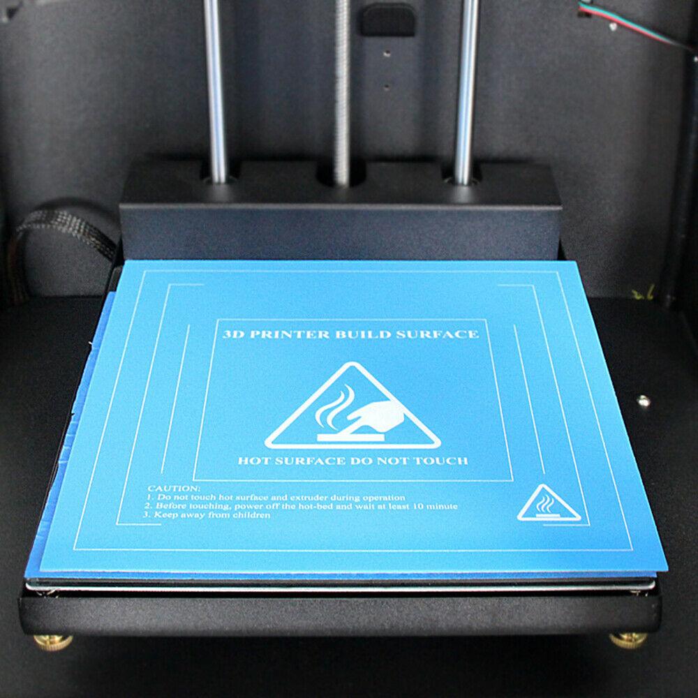 Blue 3D Printer Build Surface Ender 3 / Pro Heated Heat Bed 3M Sticker 235x235mm