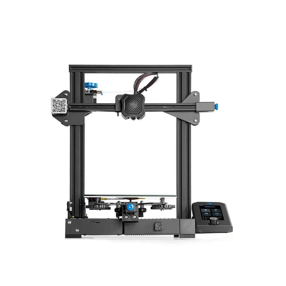 Creality 3D® Ender 3 V2 3D Printer | Ultra-silent TMC2208/Silent 32-bit Mainboard/Glass Platform/Mean Well Power Supply (220x220x250mm Build Volume)