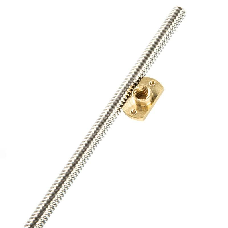 Creality 3D® Ender-3/Pro Z-axis Rod Lead Screw + Lead Screw Brass Nut | Ender 3 Pro