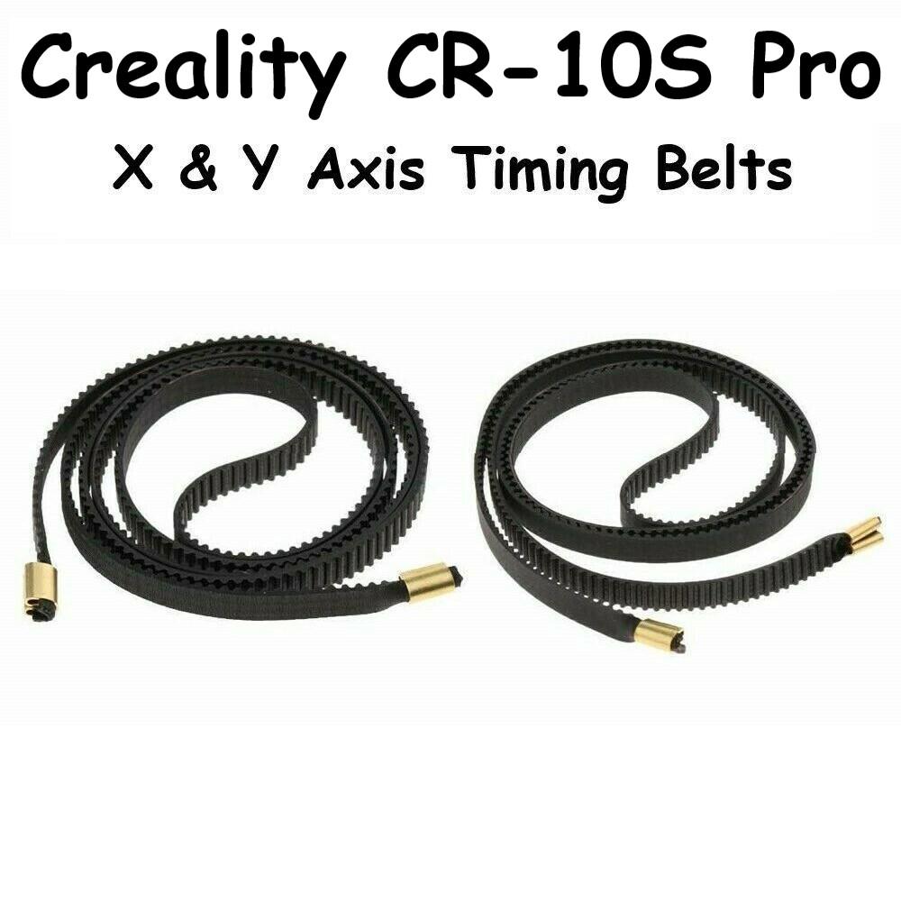 Creality CR-10S Pro Rubber Timing Belt x2 | X&Y Axis GT2 6mm Replacement Part