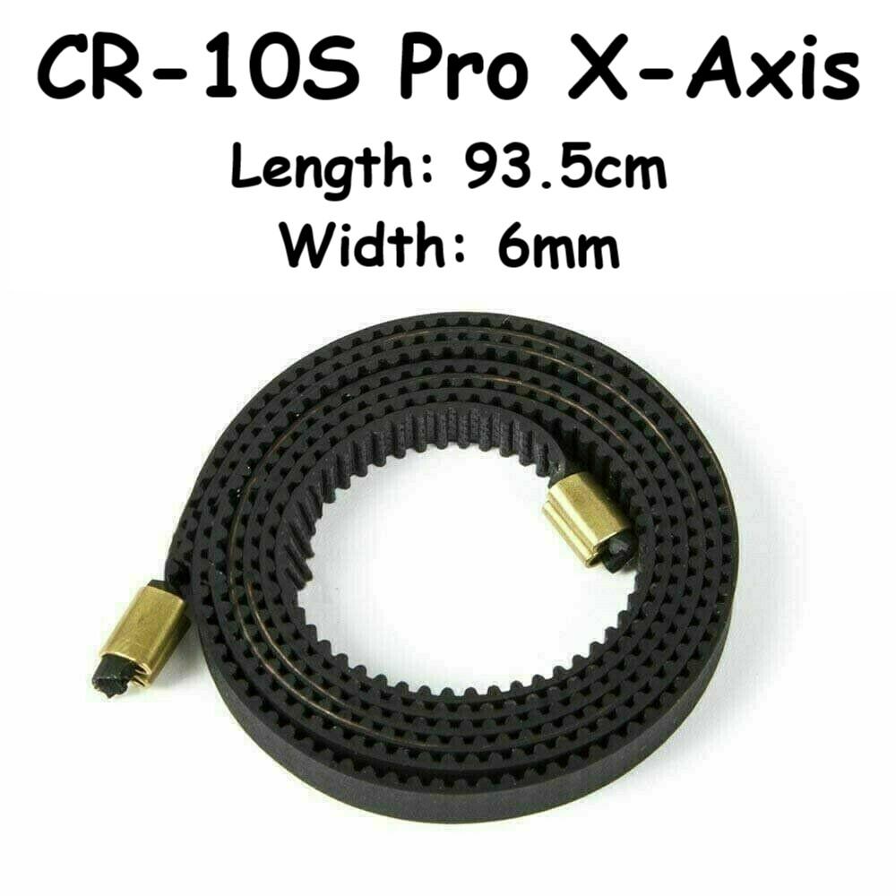 Creality CR-10S Pro Rubber Timing Belt x2 | X&Y Axis GT2 6mm Replacement Part