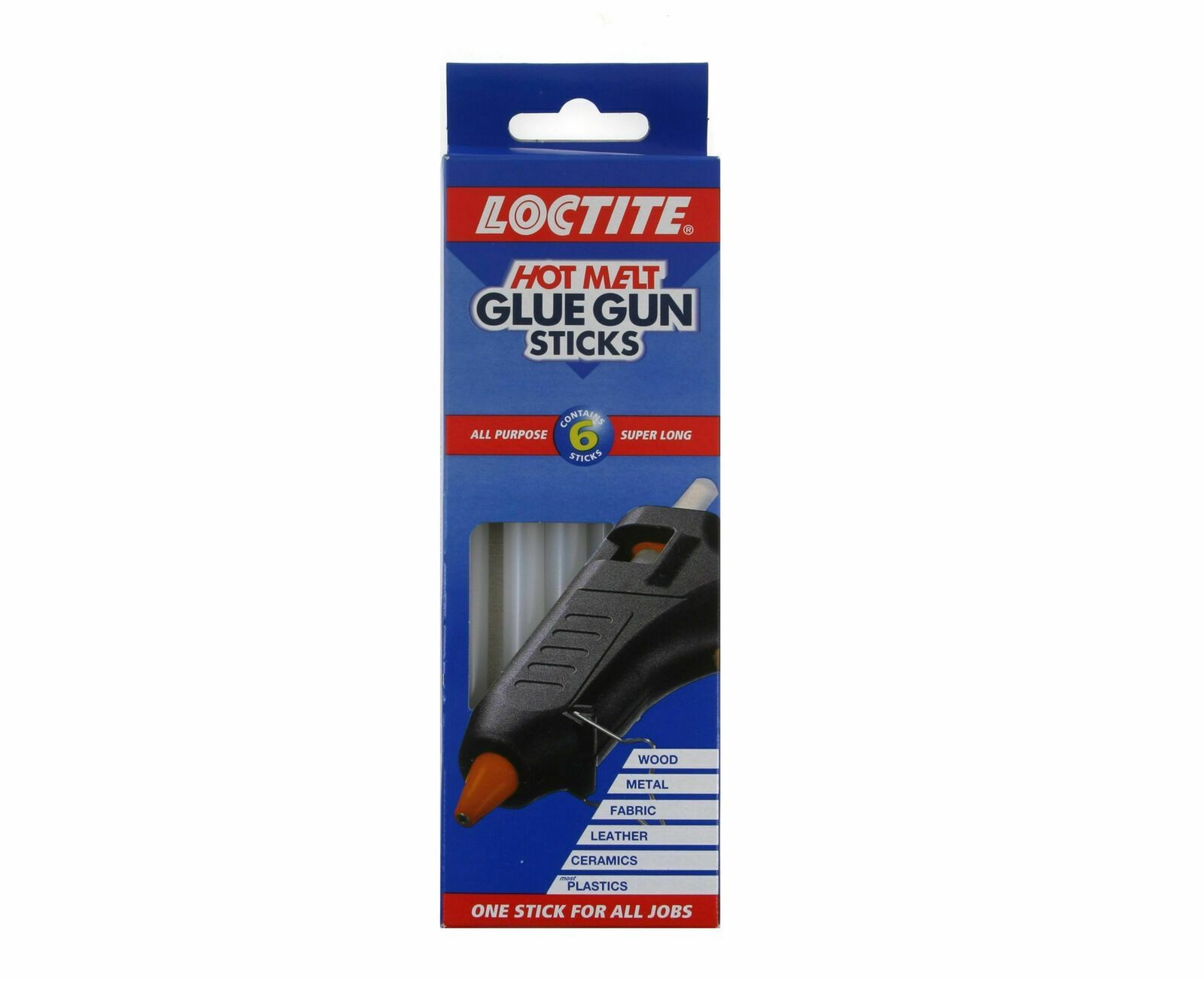 Loctite Hot Melt Glue Gun Sticks (Pack of 6)