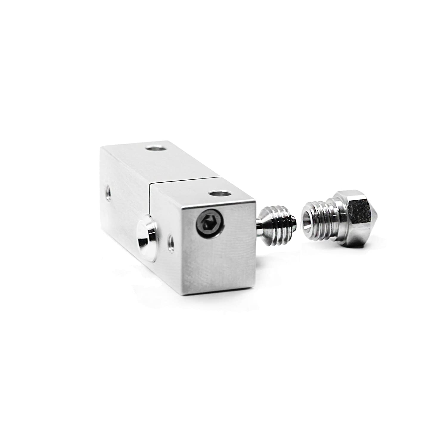 Micro Swiss M2560-04 All Metal Hotend Conversion Kit with Slotted Block and 0.4mm Nozzle for Wanhao i3 / Wanhao i3 Plus