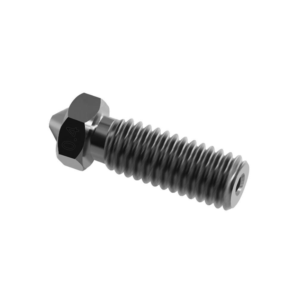 1pc 0.4mm Hardened Steel Volcano Nozzle for High Temperature 3D Printing