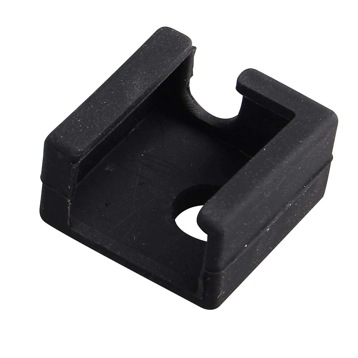 1pc Black MK8 Hotend Heating Block Silicone Cover Case