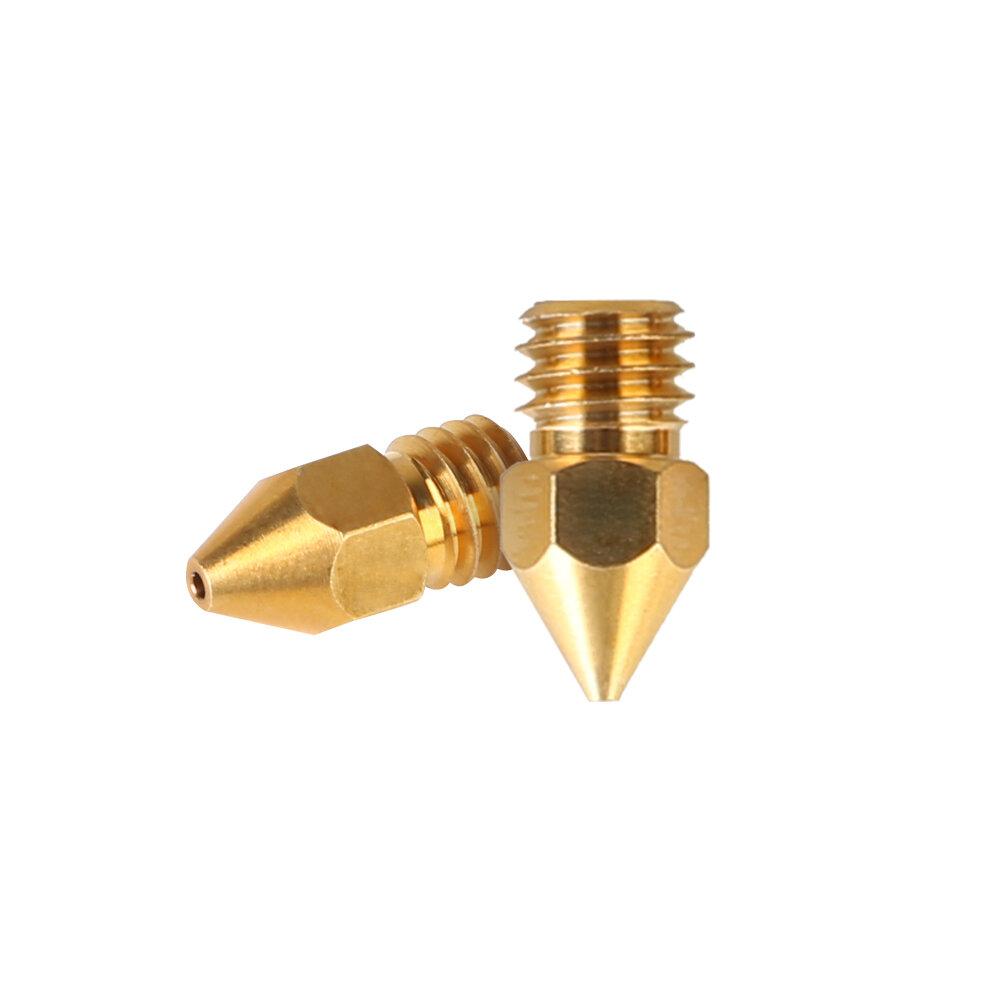 1pc Creality 3D® Replacement Brass Nozzle M6 Thread - Various Sizes (0.2mm - 1.0mm)