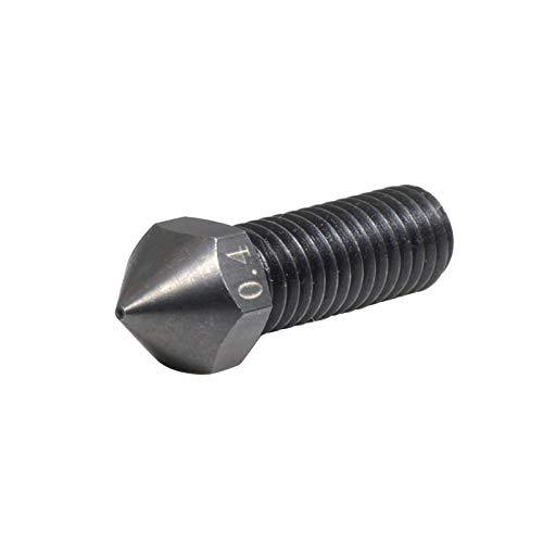 1pc M6 0.4mm Hardened Steel Volcano Nozzle For High Temperature 3D Printing - Artillery Sidewinder X1