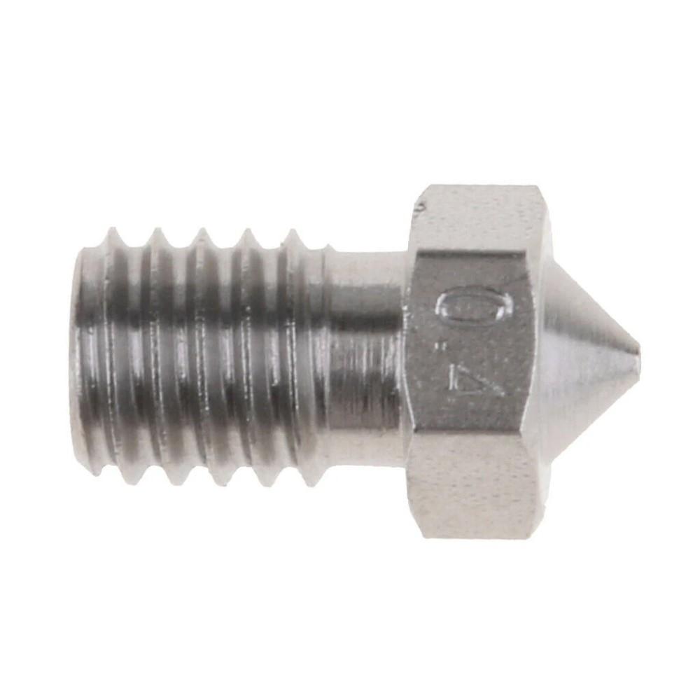 1pc V5/V6 (0.4mm) Stainless Steel Extruder Nozzle E3D M6 Thread 1.75mm For 3D Printers