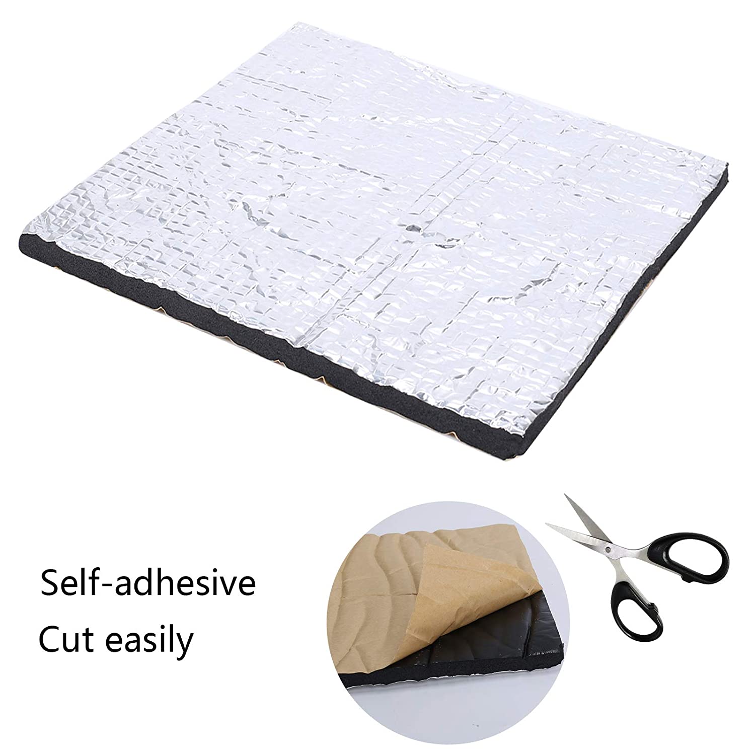 220*220mm Heated Bed Foil Self-Adhesive Insulation Cotton Mat for 3D Printer Heatbed