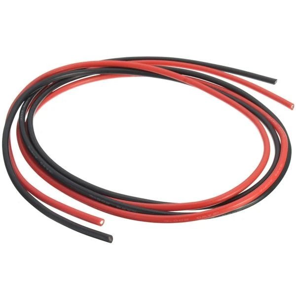 3M 12AWG Gauge Silicone Wire Flexible Stranded Copper 3D Printer PSU Cable