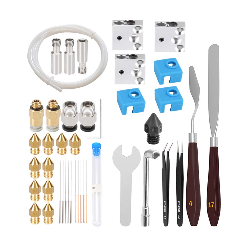 42Pcs MK8 3D Printer Accessories Kit Essential Tools for 3D Printer Enthusiasts