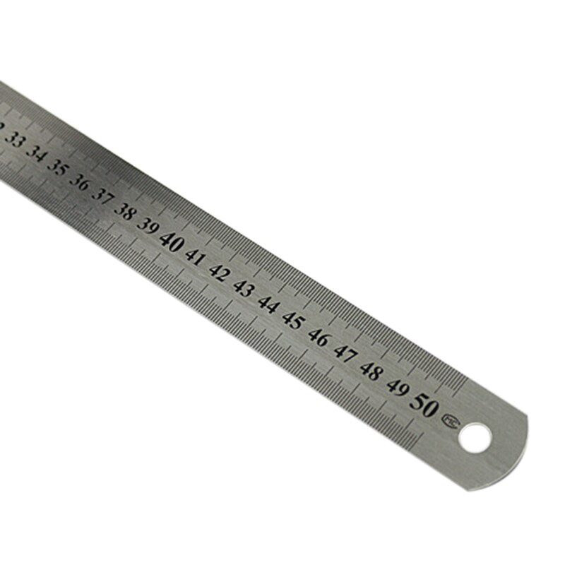 50cm Stainless Steel Metal Ruler