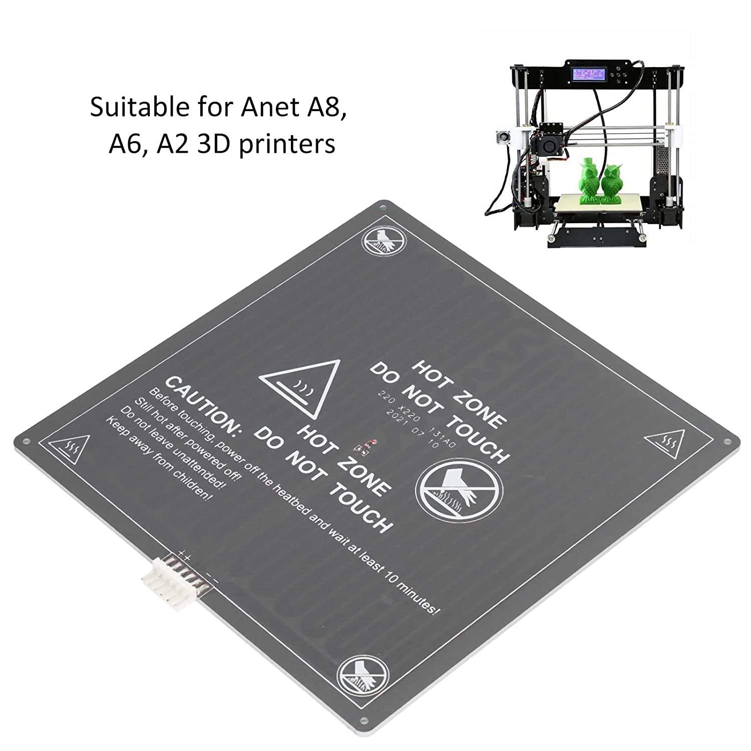 Anet A8/A6/A2 Heated Bed Plate 12V 120W