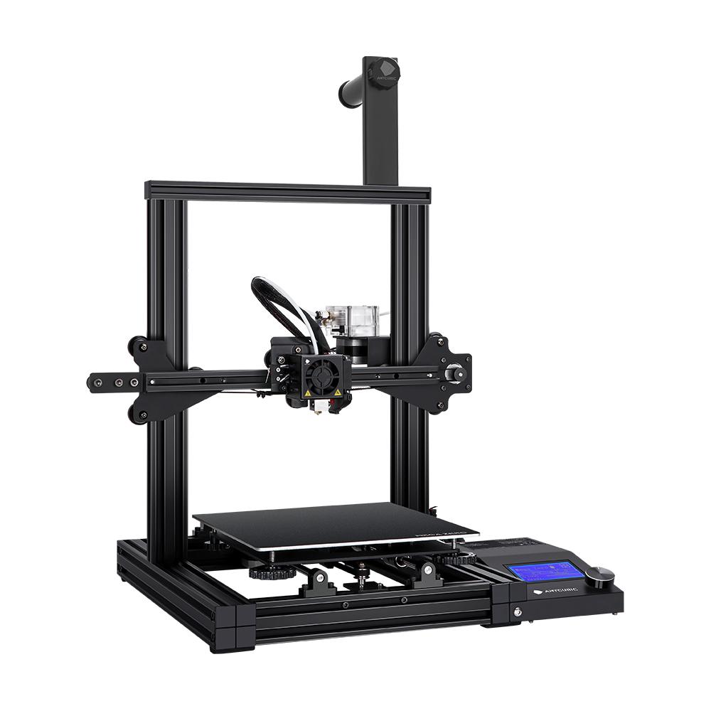 ANYCUBIC® Mega Zero 3D Printer (220x220x250mm Print Size) With Dual Gear Extruder & Easy Bed Leveling - PrinterMods