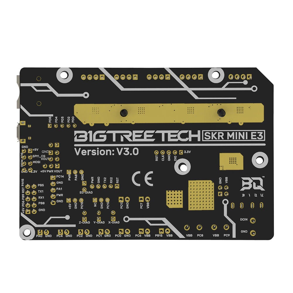 BIGTREETECH® SKR Mini E3 V3.0 32-Bit Motherboard with Integrated TMC2209  Stepper Motor Drivers