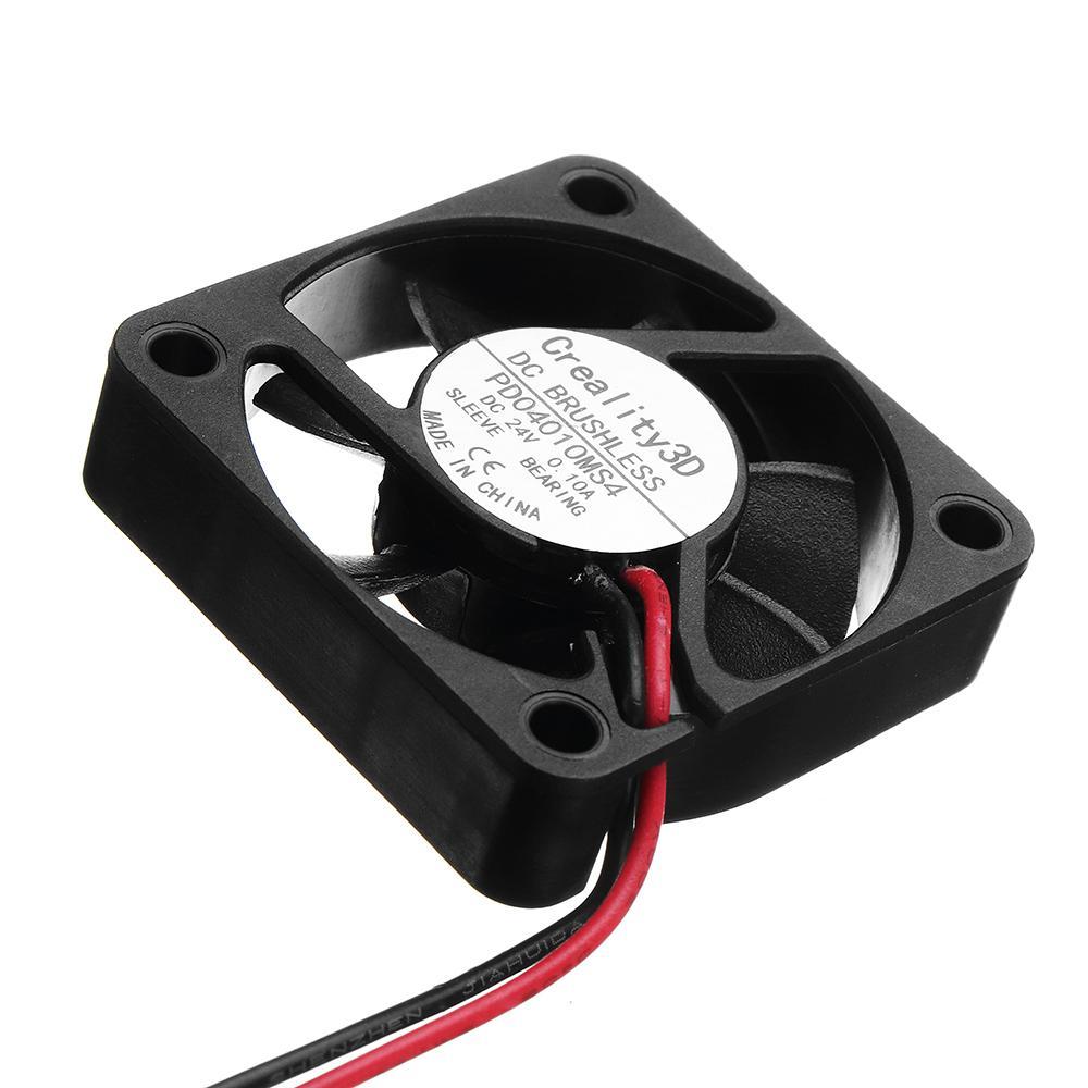 Creality 3D® 24V High Speed DC Brushless 4010 Nozzle Hotend Cooling Fan for Ender-3 / Ender-5 Series (40*40*10mm)