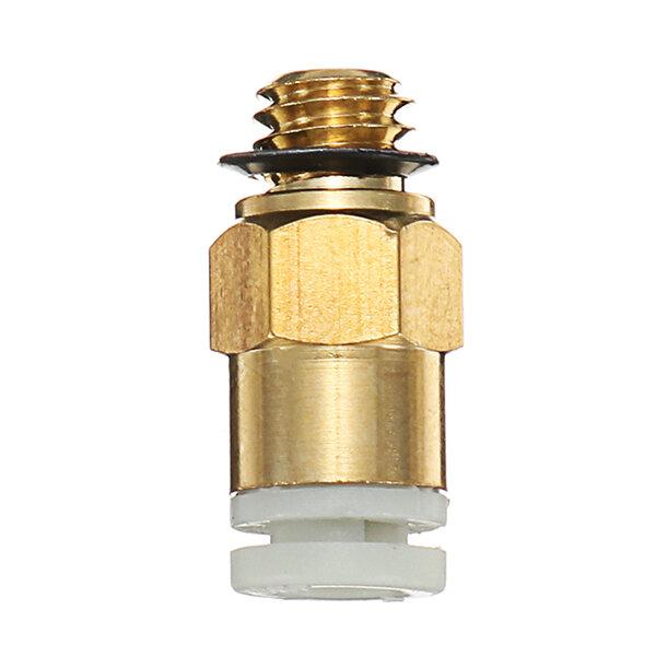 Creality 3D® 5Pcs M6 Thread Brass Pneumatic Push Fit Connectors for Remote Extruder