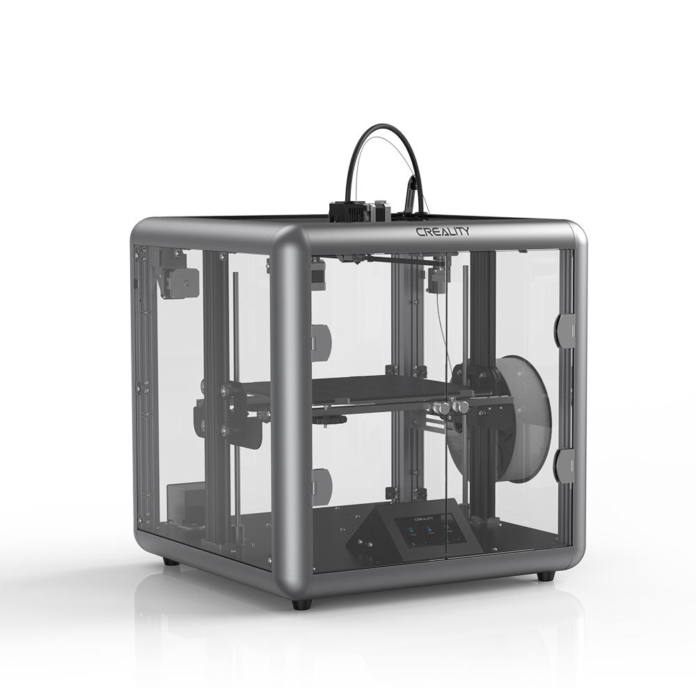 Creality 3D® Sermoon D1 All-Metal Extrusion 3D Printer (280*260*310mm Print Size) Silent Mainboard/Transparent Design/Smart Sensor