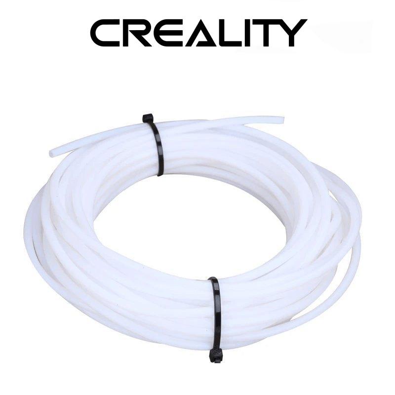 Creality 3D® White PTFE Bowden Tube for 1.75mm Filament (1M, 2M, 3M, 4M, 5M Lengths)