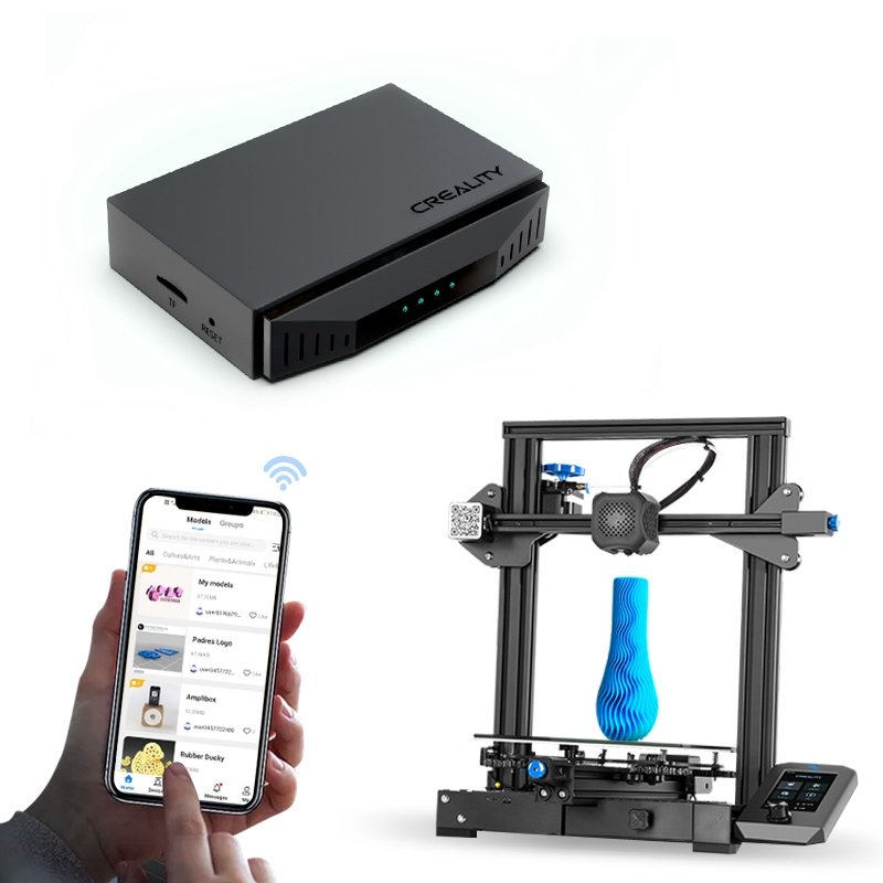 Creality 3D® WiFi Box | Intelligent Assistant App for FDM 3D Printer Cloud Slice/Print Remote Control Monitor for Android / iOS