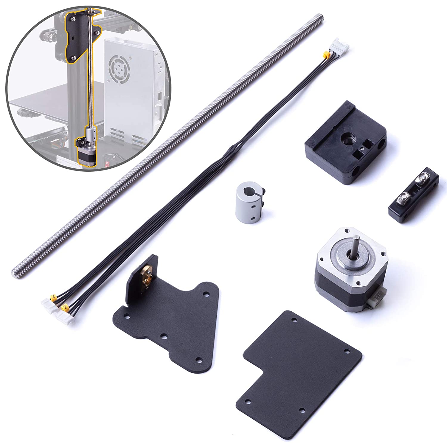 Creality Ender 3 / Pro / V2 Dual Z-axis Upgrade Kit with Dual Stepper Motors