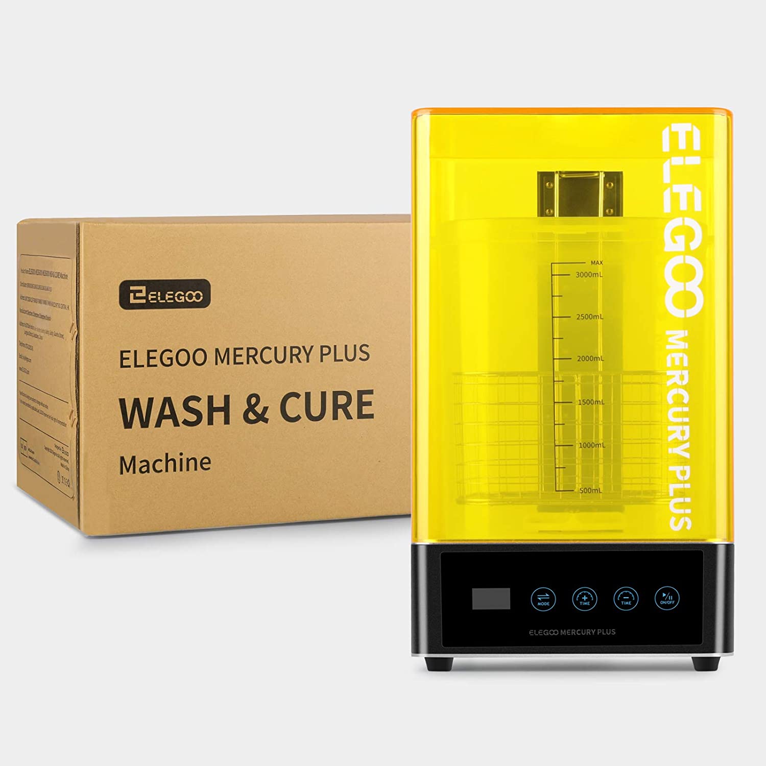 Buy ELEGOO Mercury Plus 2-in-1 Washing and Curing Station full Kit Resin  Cleaning & Curing Online in India 