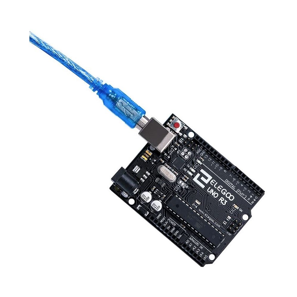 ELEGOO UNO R3 Board with USB Cable for Arduino IDE Projects RoHS Compliant