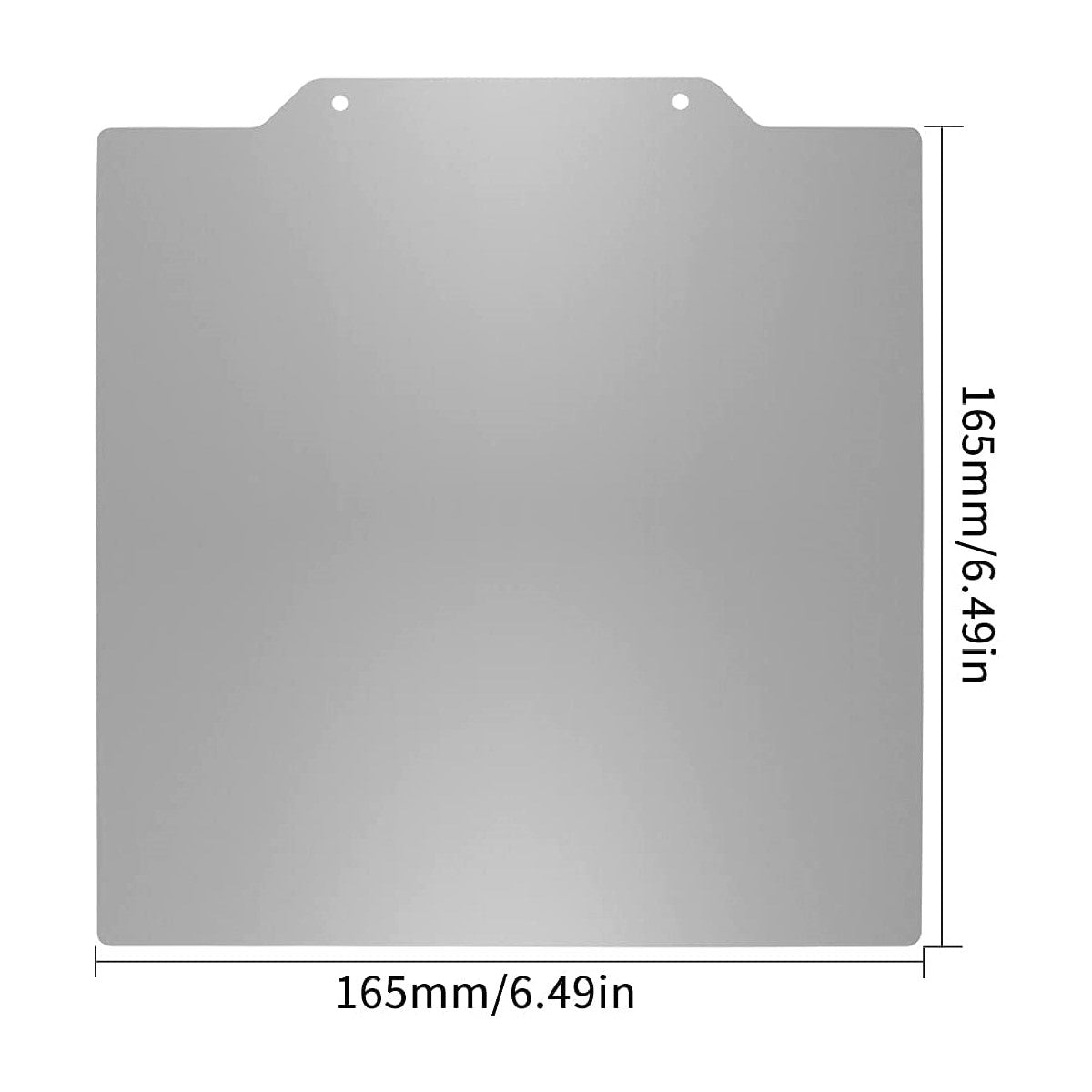 Flexible Magnetic Spring Steel PEI Plate for Flashforge Adventurer 3 & Lulzbot Mini 2 (165 x 165mm)
