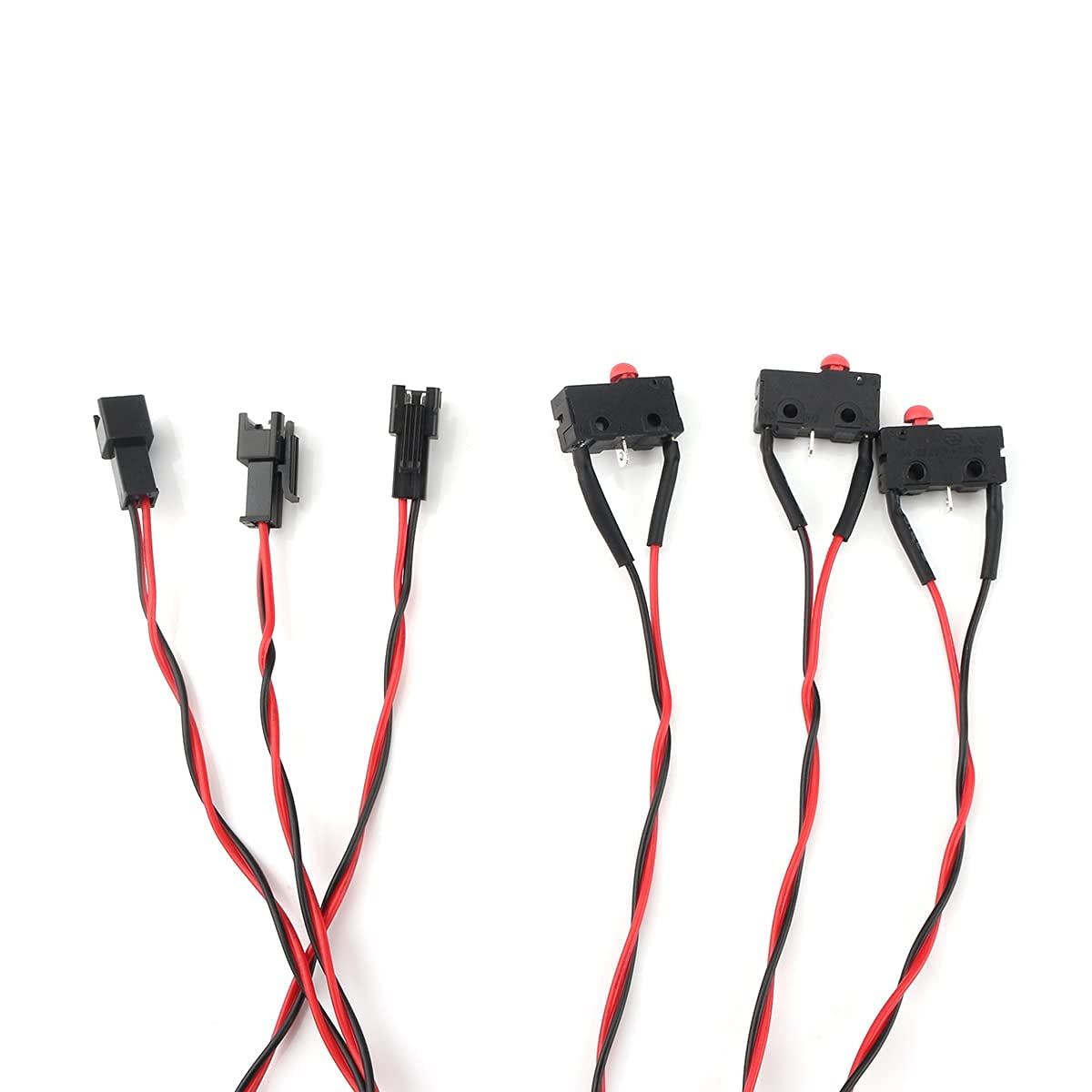 FLSUN® 3pcs Mechanical Endstop Limit Switch Module + 730mm Cable for QQ-S / Q5