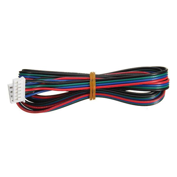 FLSUN® 4pcs 1M 4 PIN to 6 PIN Nema 17 Stepper Motor Cable