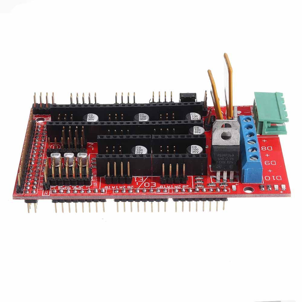 RAMPS 1.4 Control Board + MEGA2560 R3 + A4988 Driver With Heat Sink 3D Printer Mainboard Kit