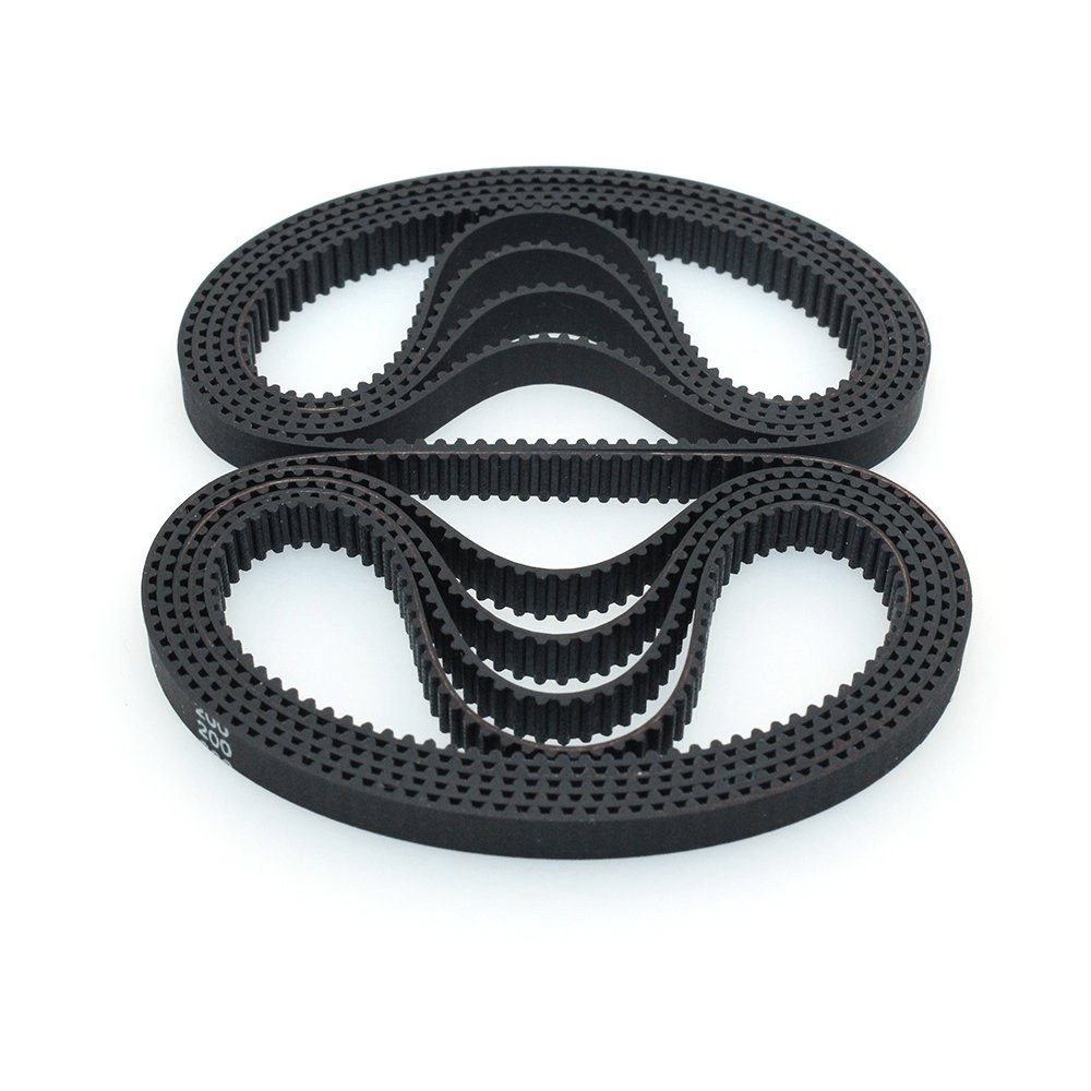 GT2 Closed Loop Rubber Timing Belt 200mm(L) / 6mm(W) for 3D Printers - 10pcs (200mm)
