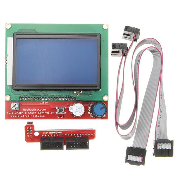 Intelligent Digital LCD 12864 Display 3D Printer Controller For RAMPS 1.4 Reprap