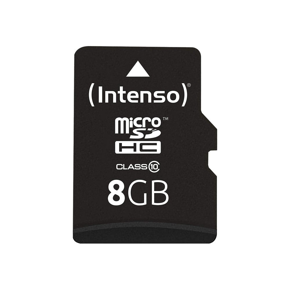 Intenso Class 10 Micro SD Card with Adapter (8GB)