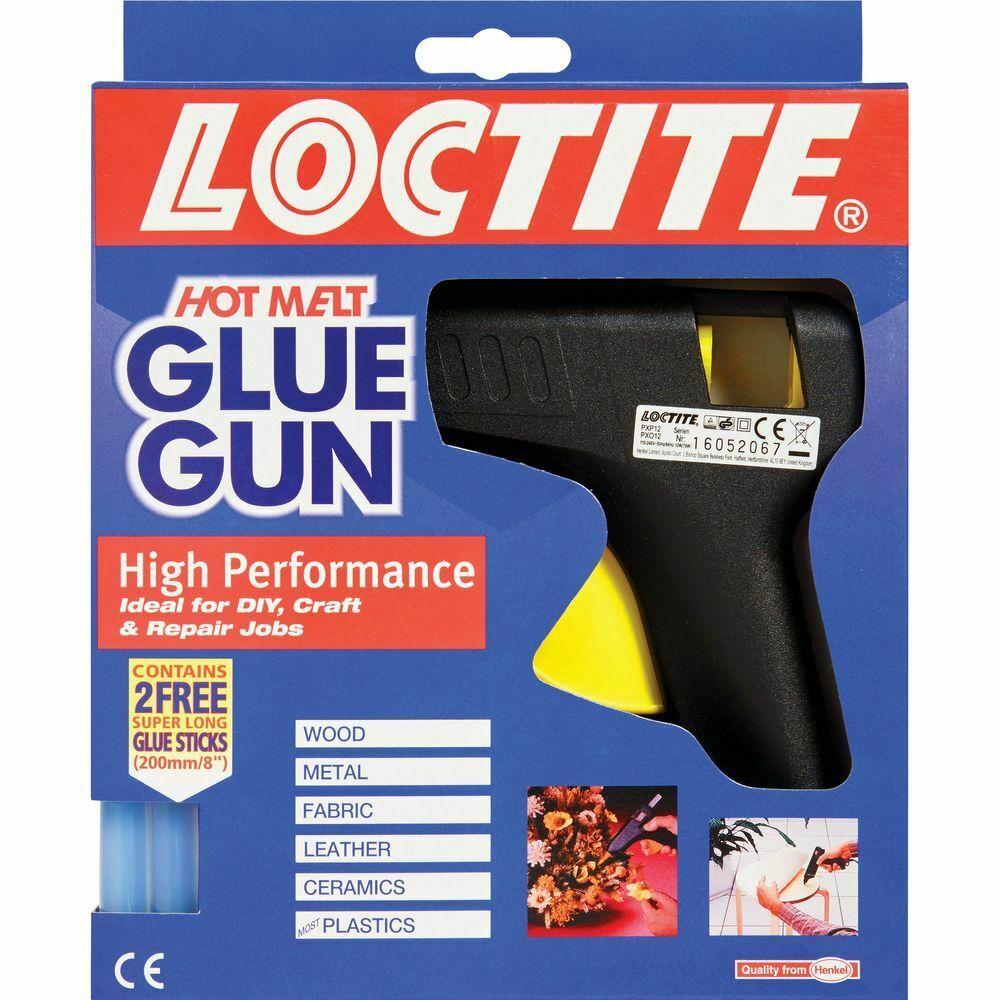 Loctite High Performance Hot Melt Glue Gun Ideal for DIY, Craft & Repair Jobs UK