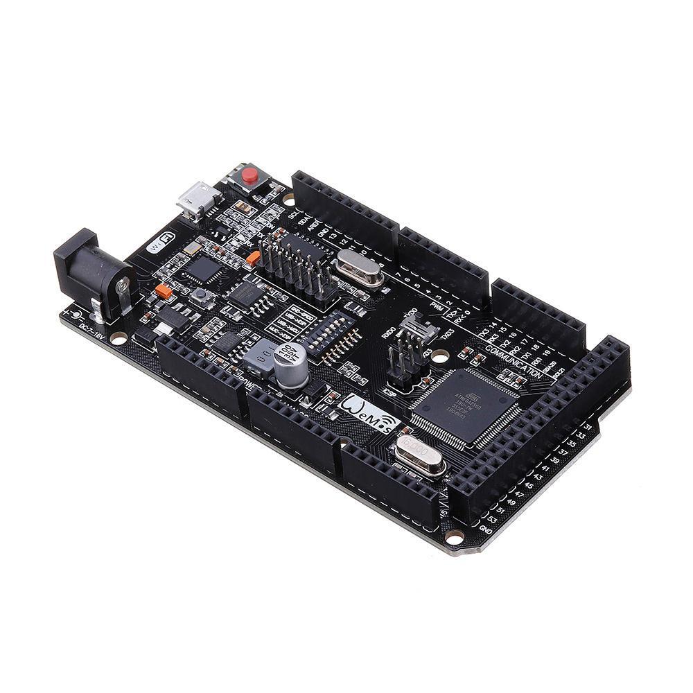 Mega R3+WiFi R3 Module ATmega2560+ESP8266 32Mb Memory USB-TTL CH340G For Arduino