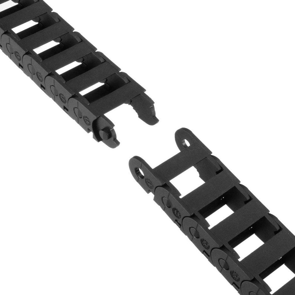 Open Drag Chain Cable Management - 1 Meter (10x20mm)