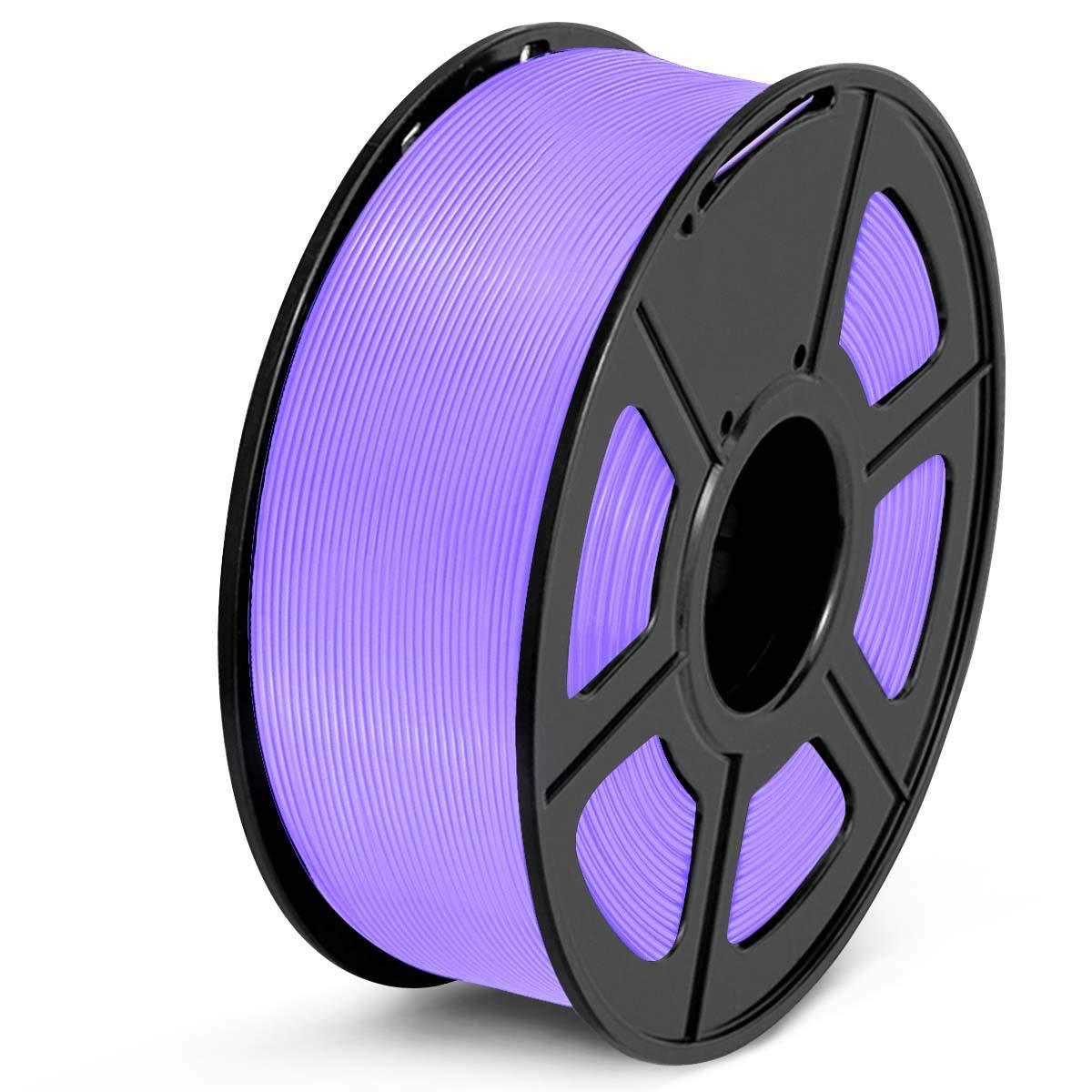 Purple PLA 3D Printer Filament 1.75mm PLA 1Kg Spool (2.2lbs), Dimensional Accuracy of +/- 0.02mm