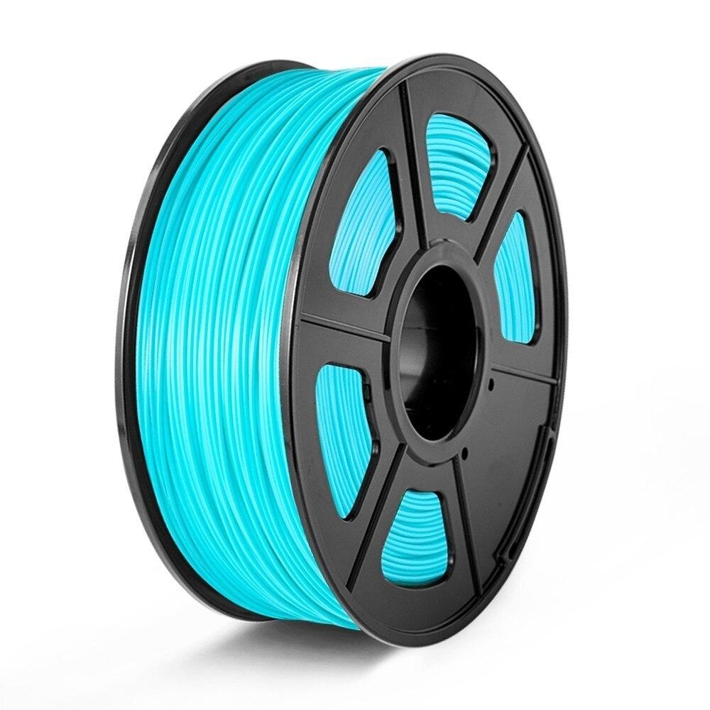 Cyan PLA 3D Printer Filament 1.75mm PLA 1Kg Spool (2.2lbs), Dimensional Accuracy of +/- 0.02mm