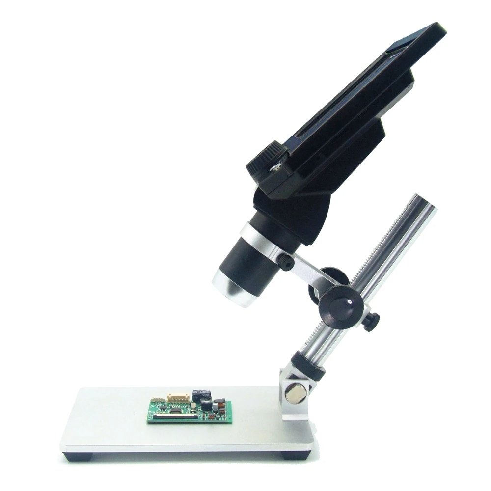 Portable LCD Digital Microscope (G1200) 1-1200X Continuous Zoom 12MP 7 Inch Large Colour Screen