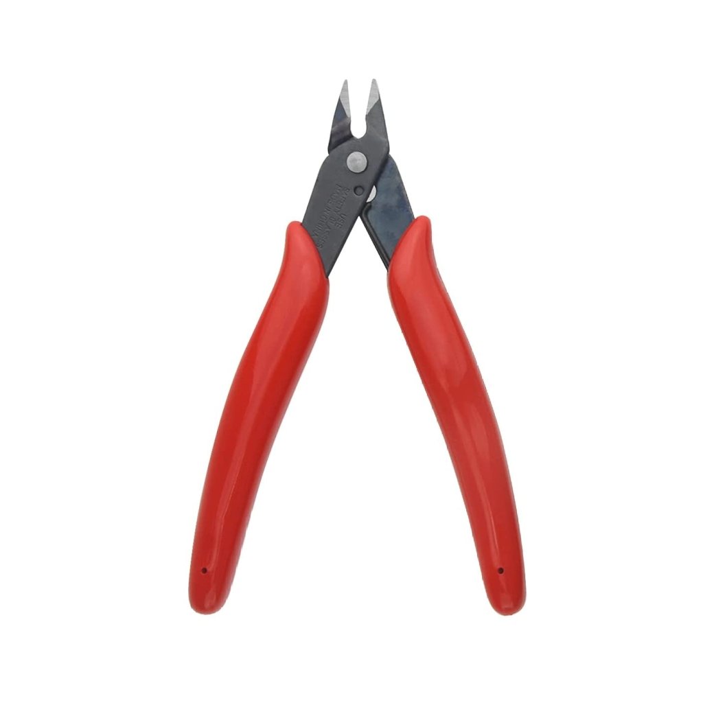 Red Mini Flush Cutters / Side Cutters / Electrical Wire Cutter - Perfect for 3D Printing