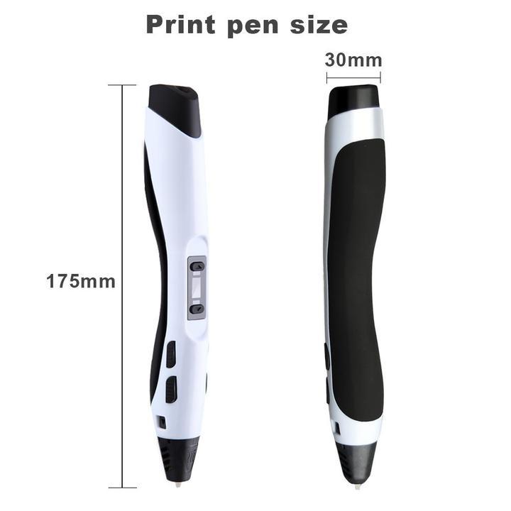 SUNLU SL-300 3D Pen (White) - 3D Printing Pen For DIY Drawing, Great Christmas Gift