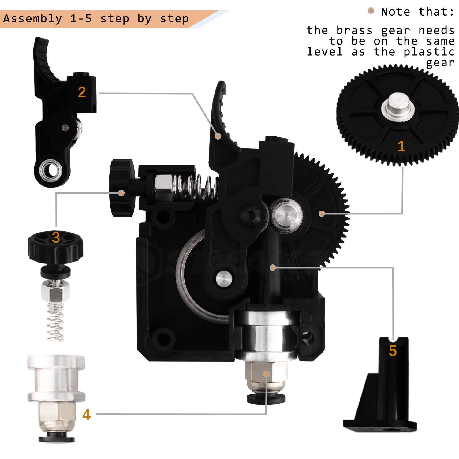 Titan Extruder Compatible with CR10, Ender 3 Series 3D Printers