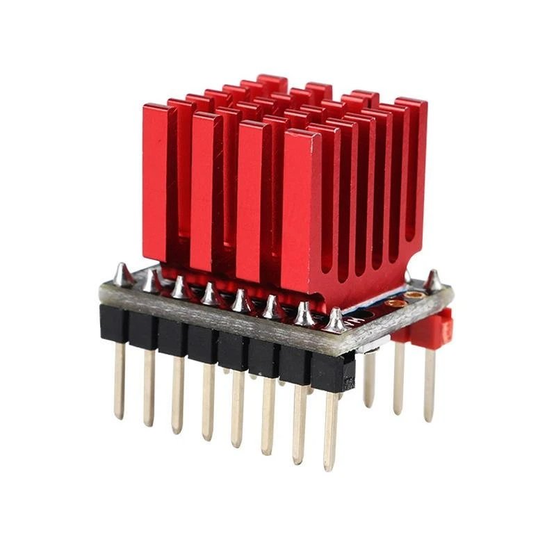 1pc TMC2130 V1.0 Ultra-silent 256 High Subdivision Stepper Motor Driver with Red Heat Sink